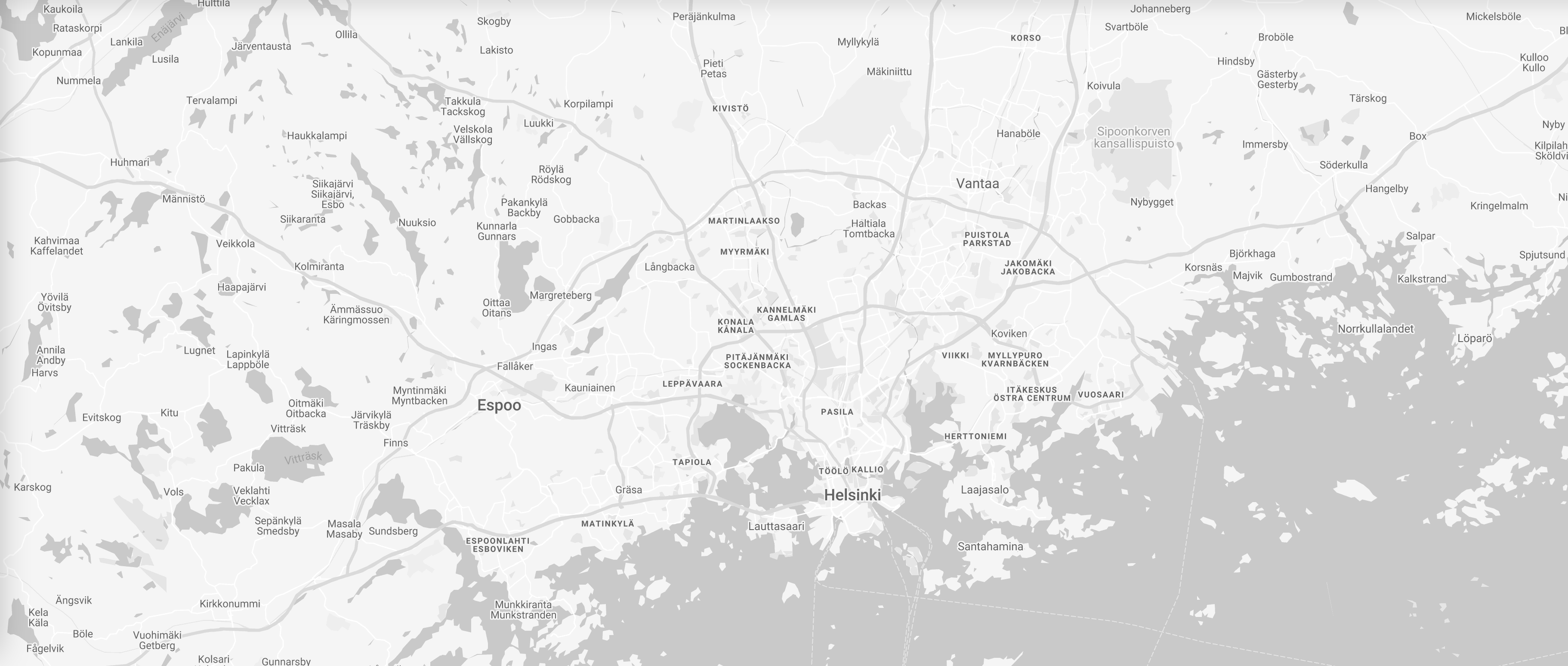 Helsinki Map